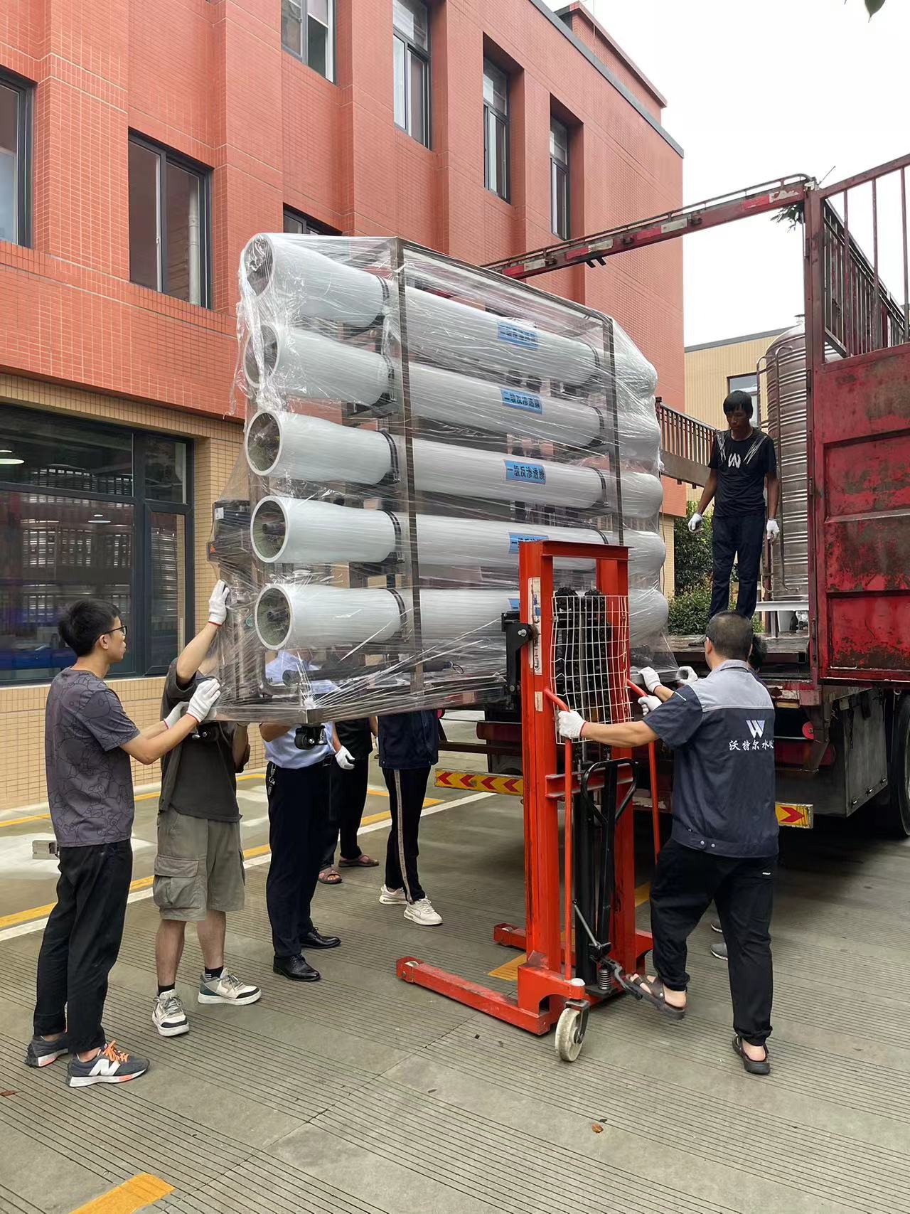 純水設備發貨現場 純水設備發貨現場