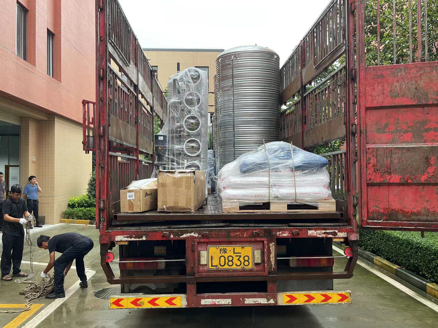 純水設備發貨現場 純水設備發貨現場